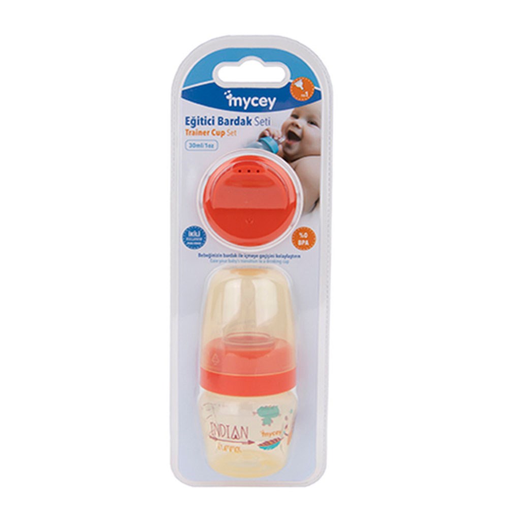 Mycey Eğitici Bardak Seti Turuncu