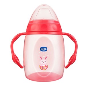 Wee Baby Kulplu Alıştırma Bardağı 250 ml 169 Kırmızı