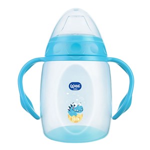 Wee Baby Kulplu Alıştırma Bardağı 250 ml 169 Mavi