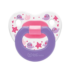 Wee Baby Desenli Damaklı Emzik No:2 834 Mor