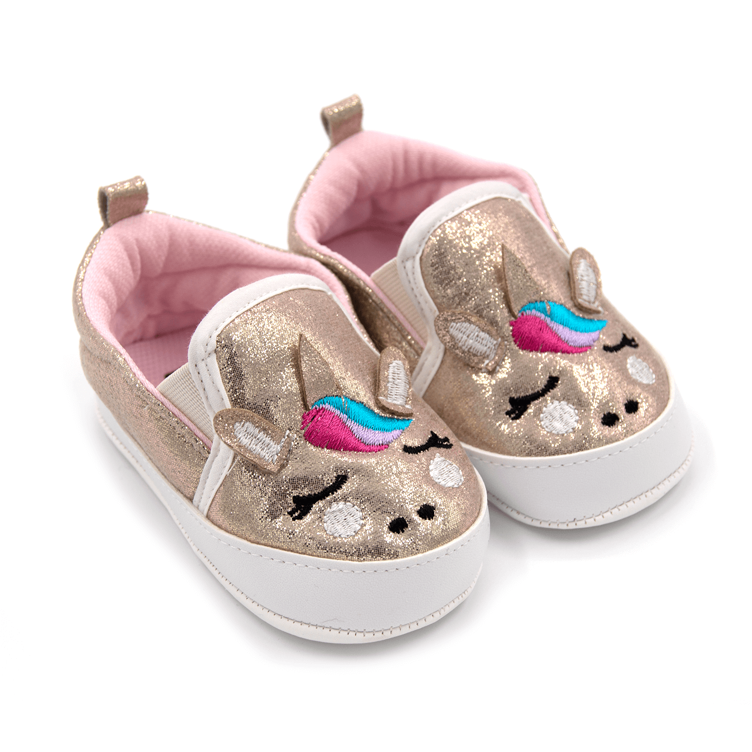Funny Baby Premium Lastikli İlk Adım Ayakkabı 7020 Altın