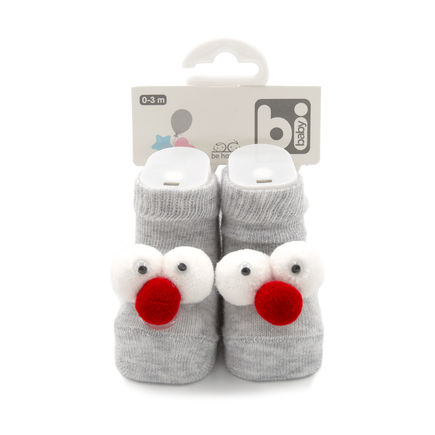 Bibaby Eyes Bebek Çorabı 68303 Gri