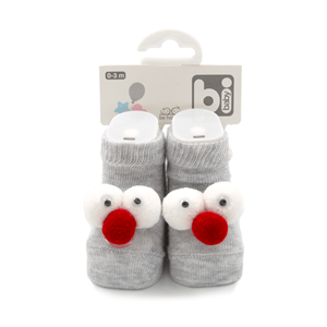 Bibaby Eyes Bebek Çorabı 68303 Gri