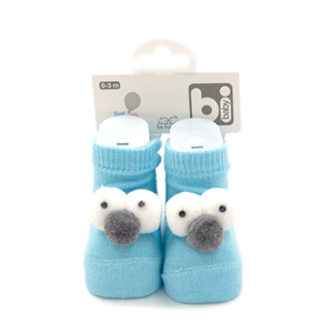 Bibaby Eyes Bebek Çorabı 68303 Mavi