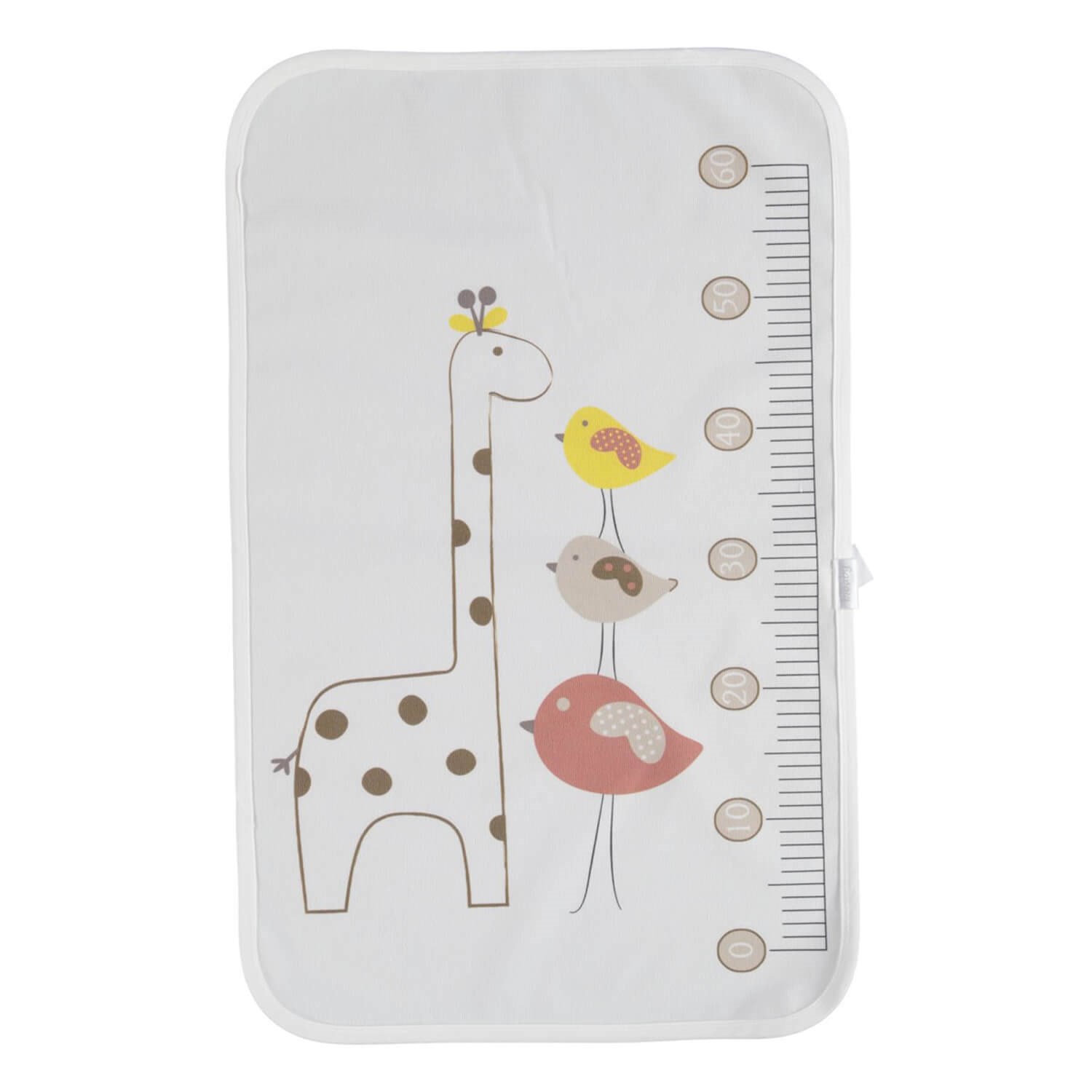 Bibaby Graffe and Birds Alt Açma Minderi 65146 Kahverengi