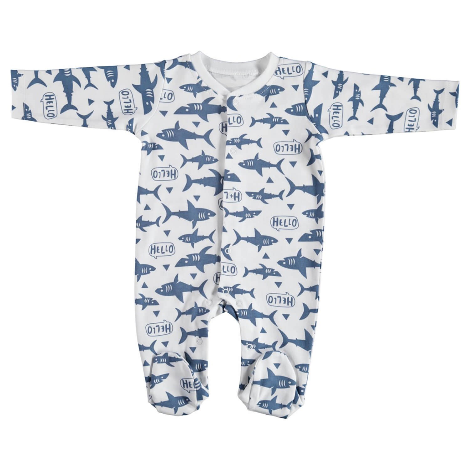 Little Life Shark Bebek Tulumu 60460 Mavi