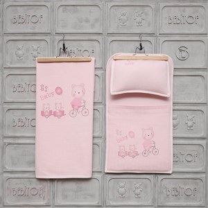 Bebitof Gezideki İkizler Bebek Alt Açma Seti 50003 Pembe