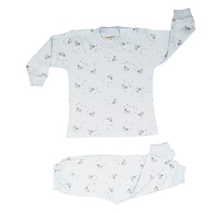 Sebi Bebe Bebek Pijama Takımı 2408 Mavi