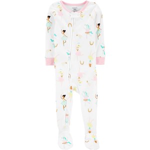 Carter's Balerin Patikli Bebek Tulumu Beyaz