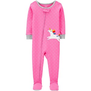 Carter's Unicorn Patikli Bebek Tulumu Pembe