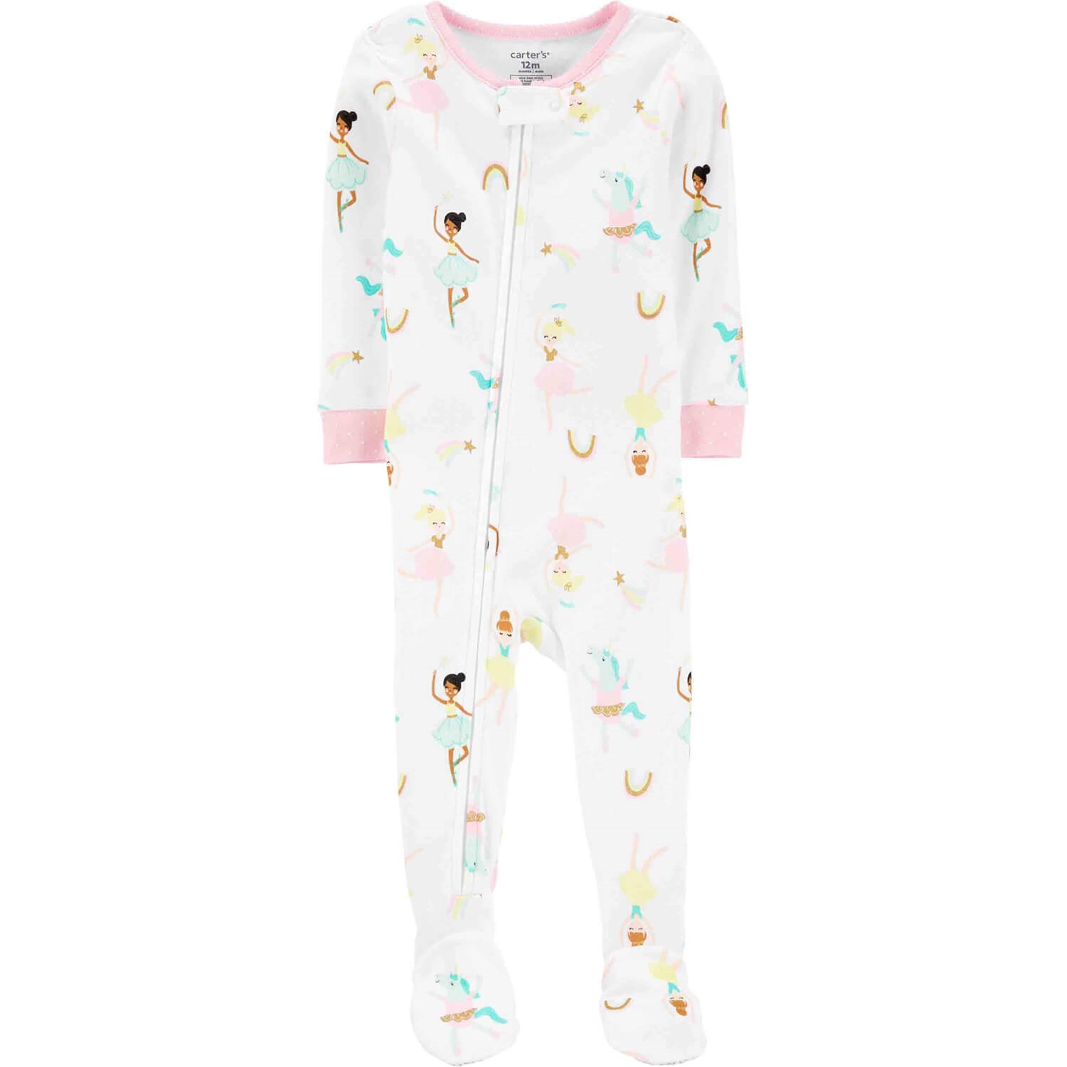 Carter's Balerin Patikli Bebek Tulumu Beyaz