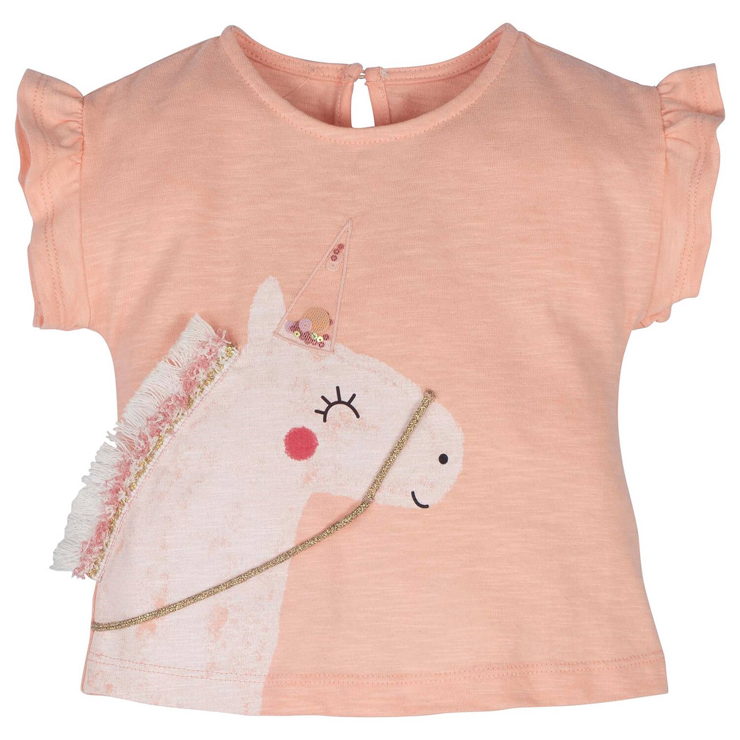 Mamino Unicorn Etekli Bebek Takımı 13156 Somon