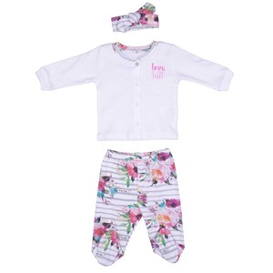 Bebepan Garden Bebek Pijama Takımı 2029 Çok Renkli