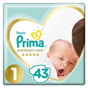 Prima Bebek Bezi Premium Care 1 Beden Yenidoğan 2-5 kg 