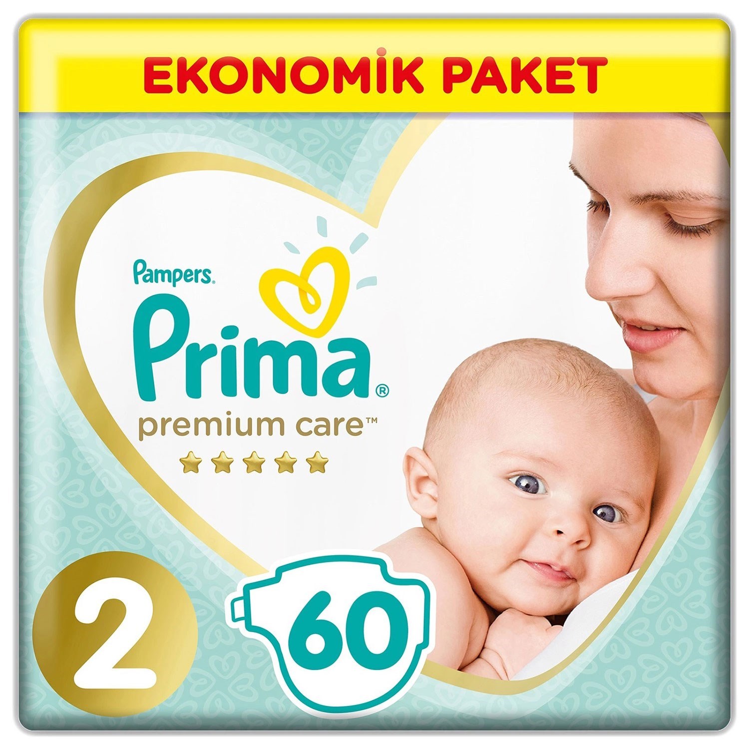 Prima Bebek Bezi Premium Care 2 Beden Mini Ekonomik Paket 4-8 kg  