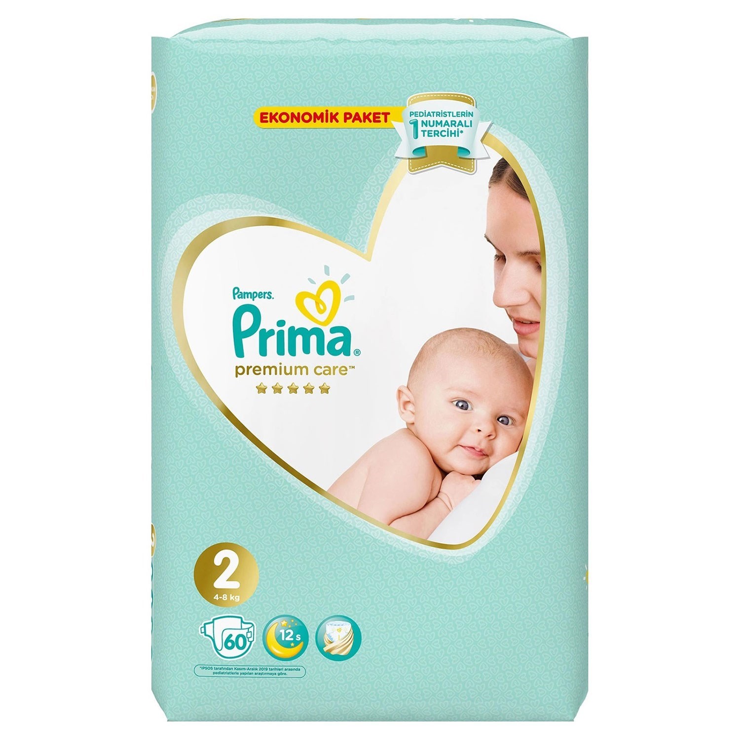 Prima Bebek Bezi Premium Care 2 Beden Mini Ekonomik Paket 4-8 kg  