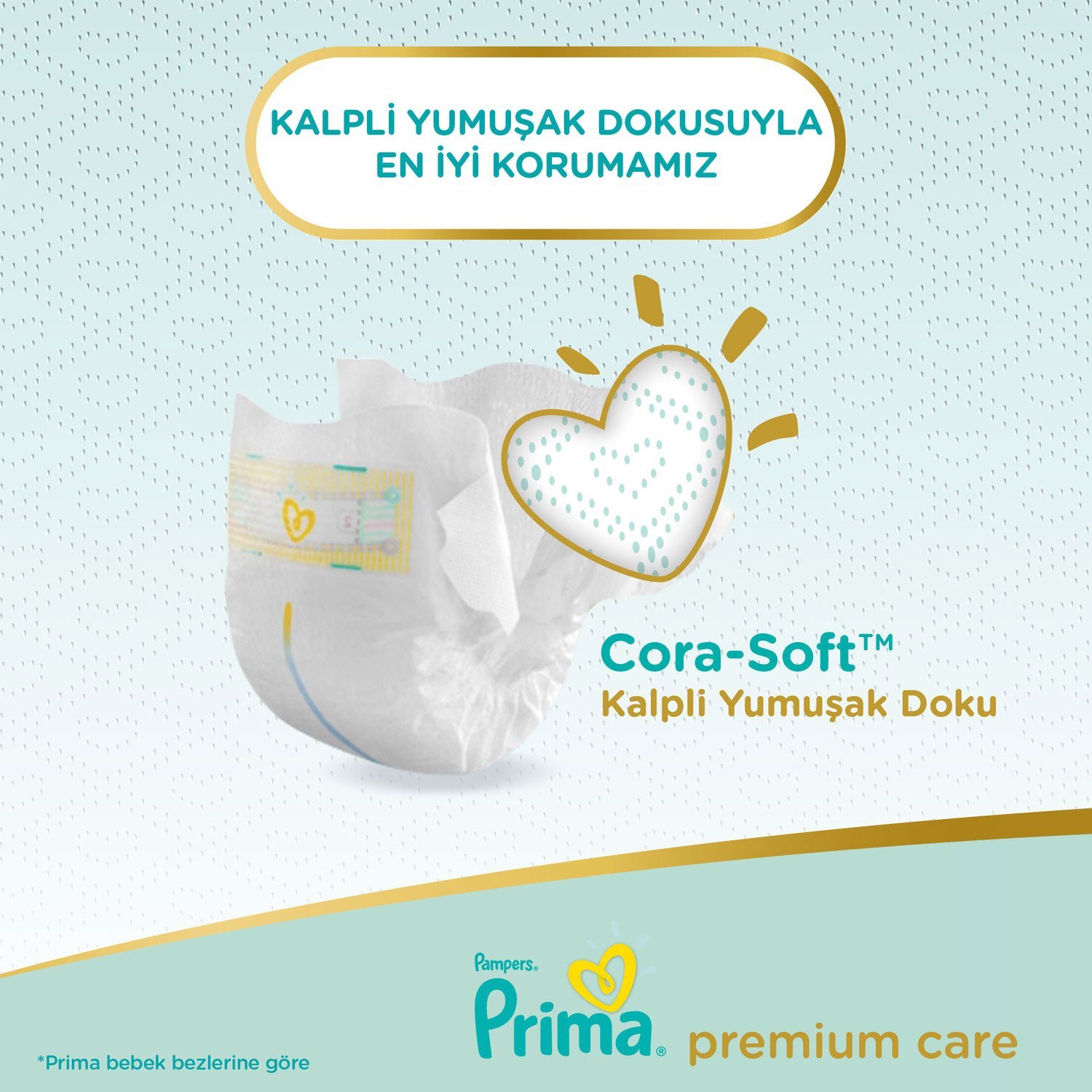 Prima Bebek Bezi Premium Care 2 Beden Mini Ekonomik Paket 4-8 kg  
