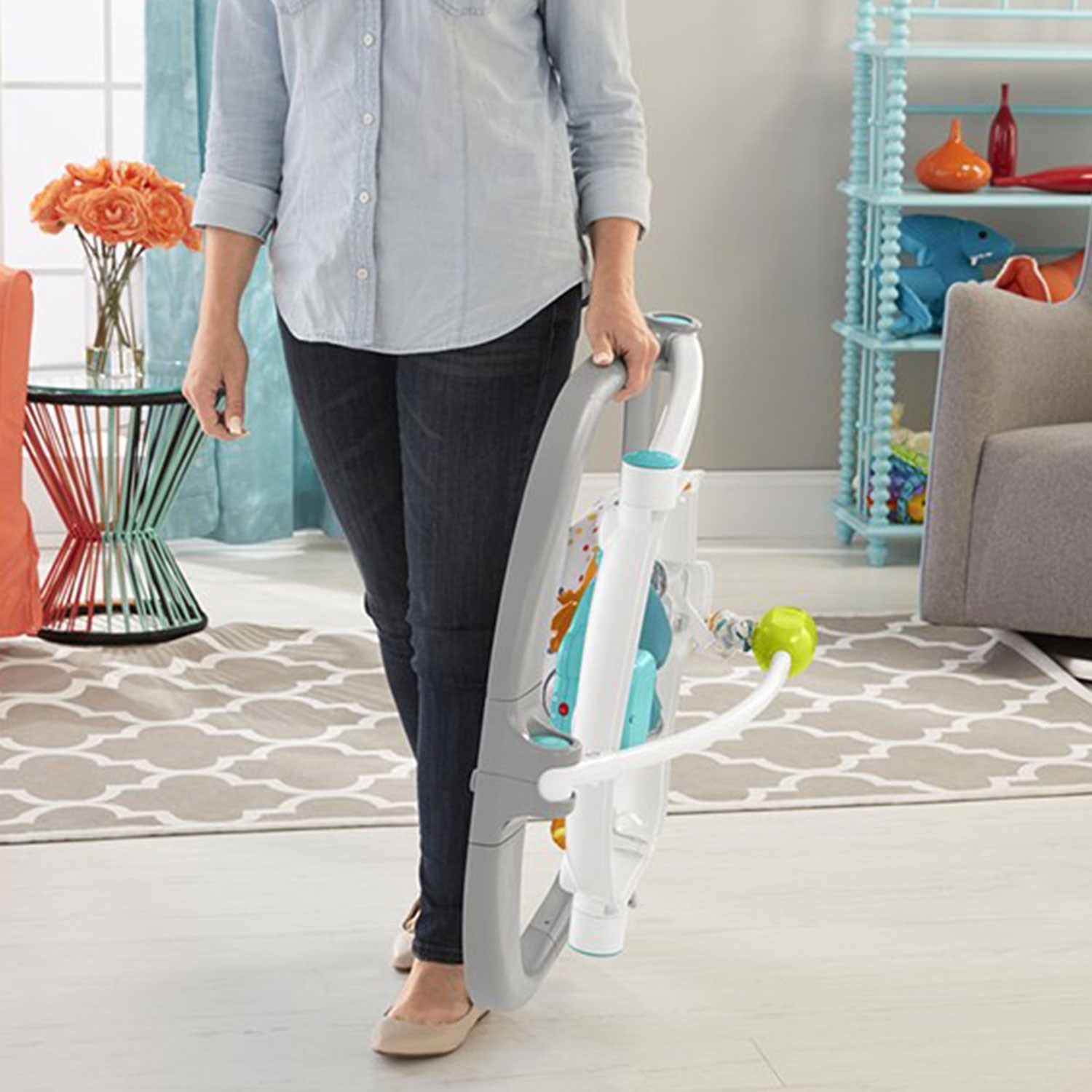 Fisher Price Renk Karnavalı Katlanabilir Jumperoo 