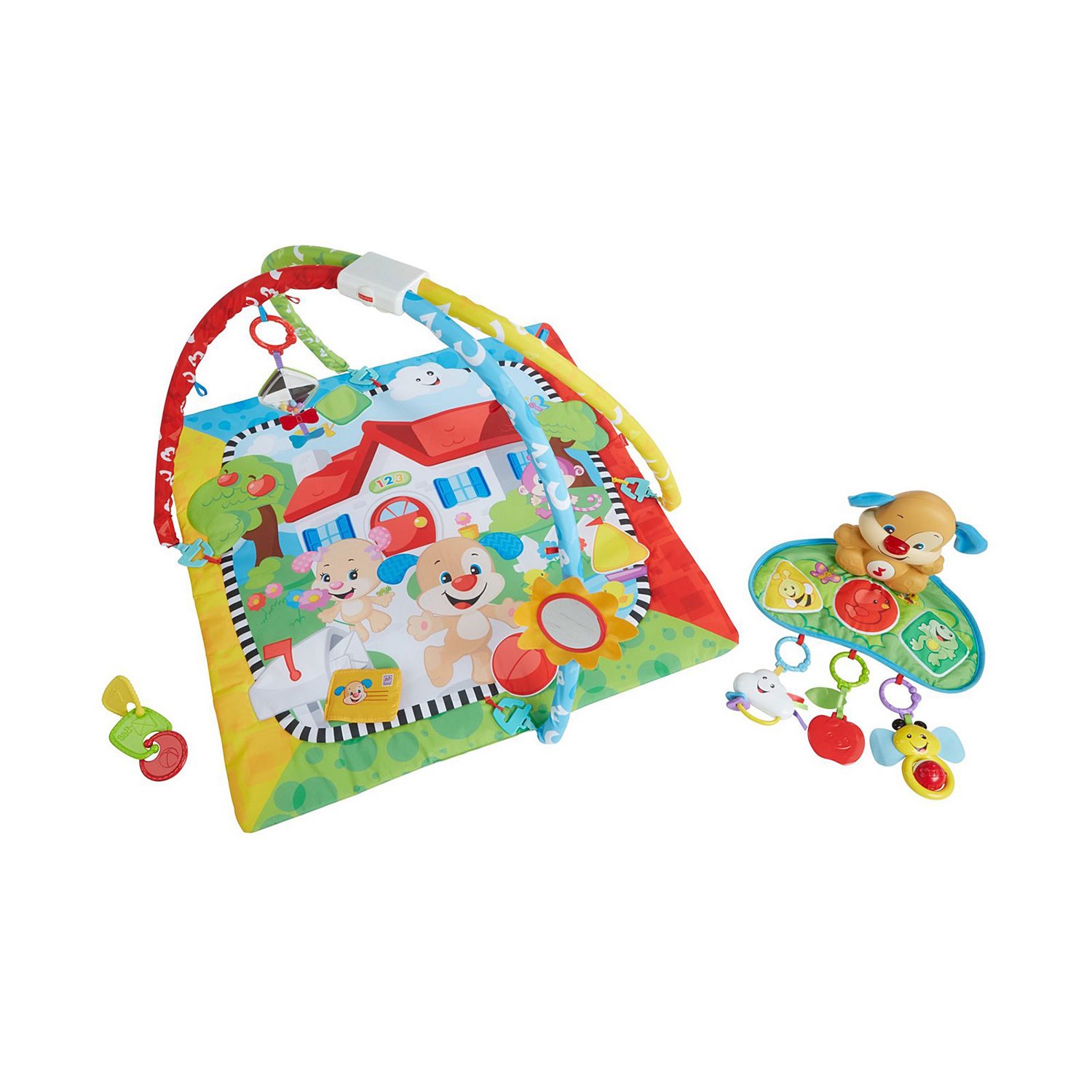Fisher Price Köpekçik ve Arkadaşları Jimnastik Merkezi 