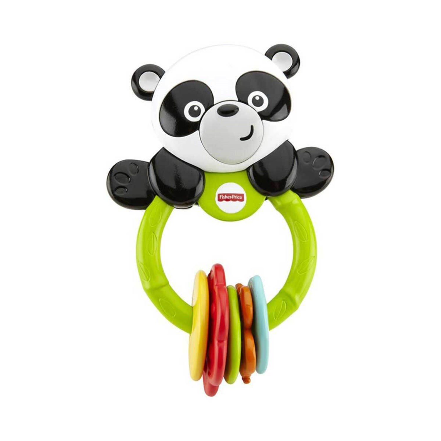Fisher Price Neşeli Arkadaş Dişlik ve Çıngıraklar Beyaz-Siyah