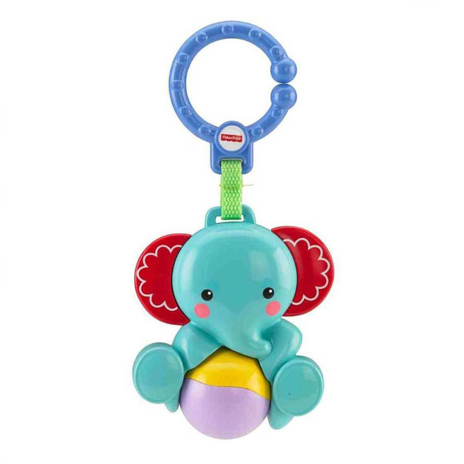 Fisher Price Neşeli Arkadaş Dişlik ve Çıngıraklar Kırmızı-Mavi