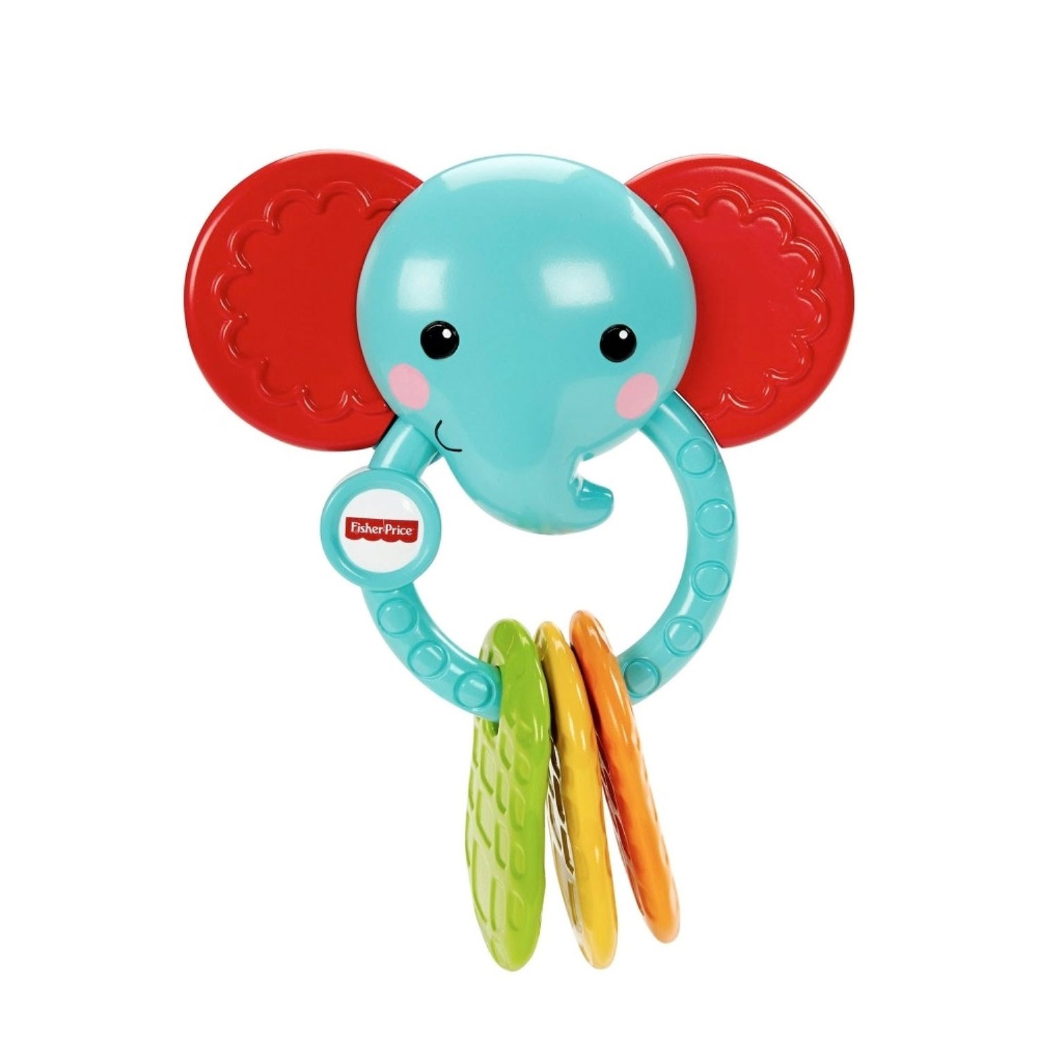 Fisher Price Neşeli Arkadaş Dişlik ve Çıngıraklar Mavi