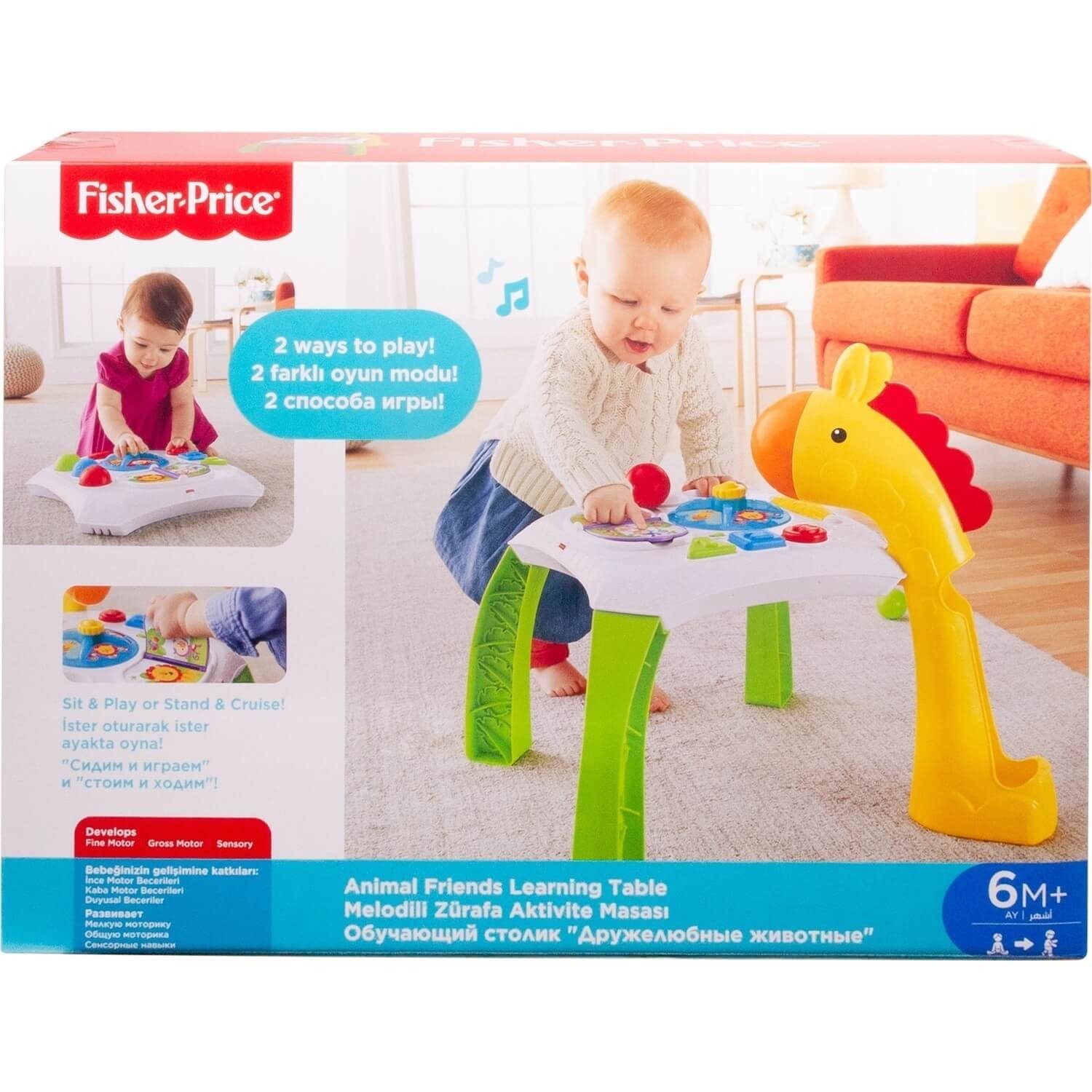 Fisher Price Melodili Zürafa Aktivite Masası 