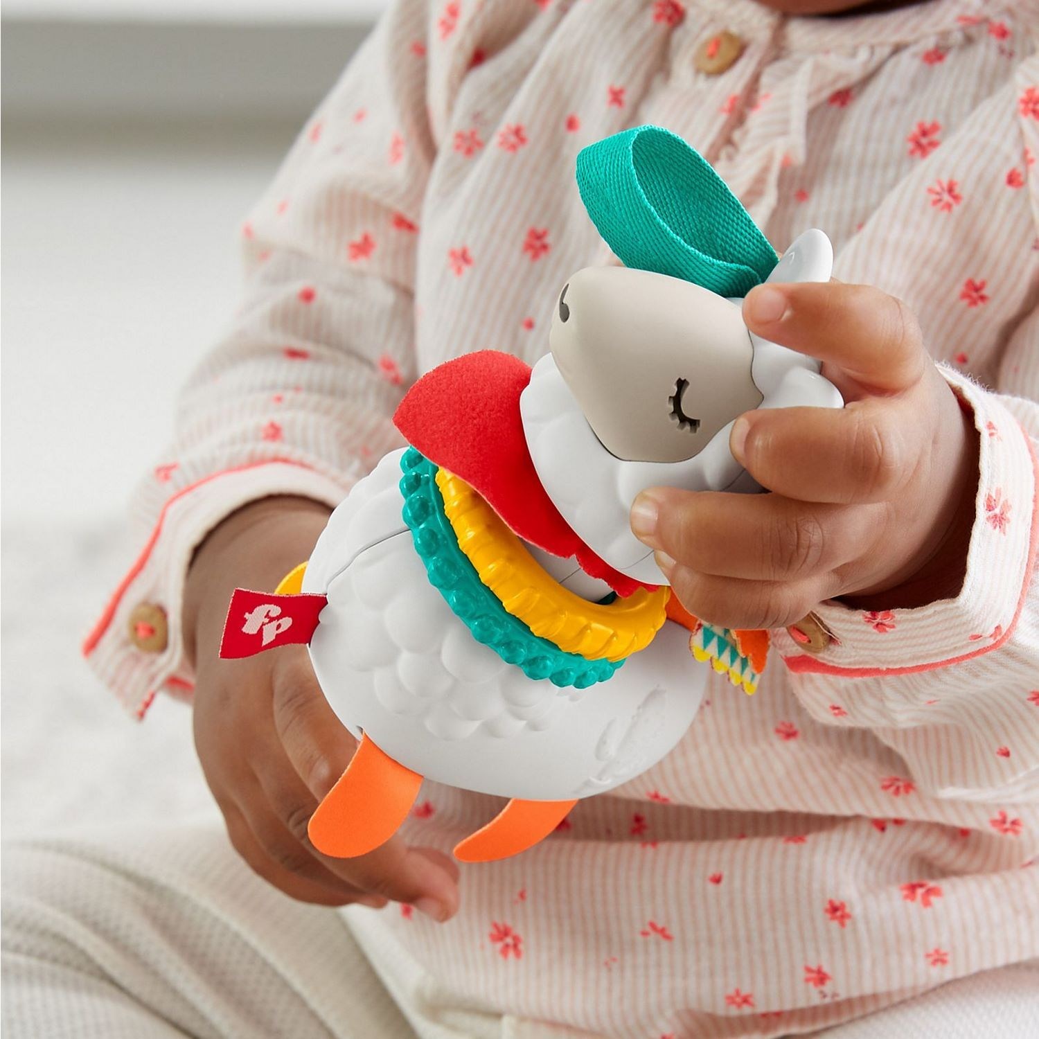 Fisher Price Eğlenceli Arkadaşlar Dişlik ve Çıngıraklar Beyaz