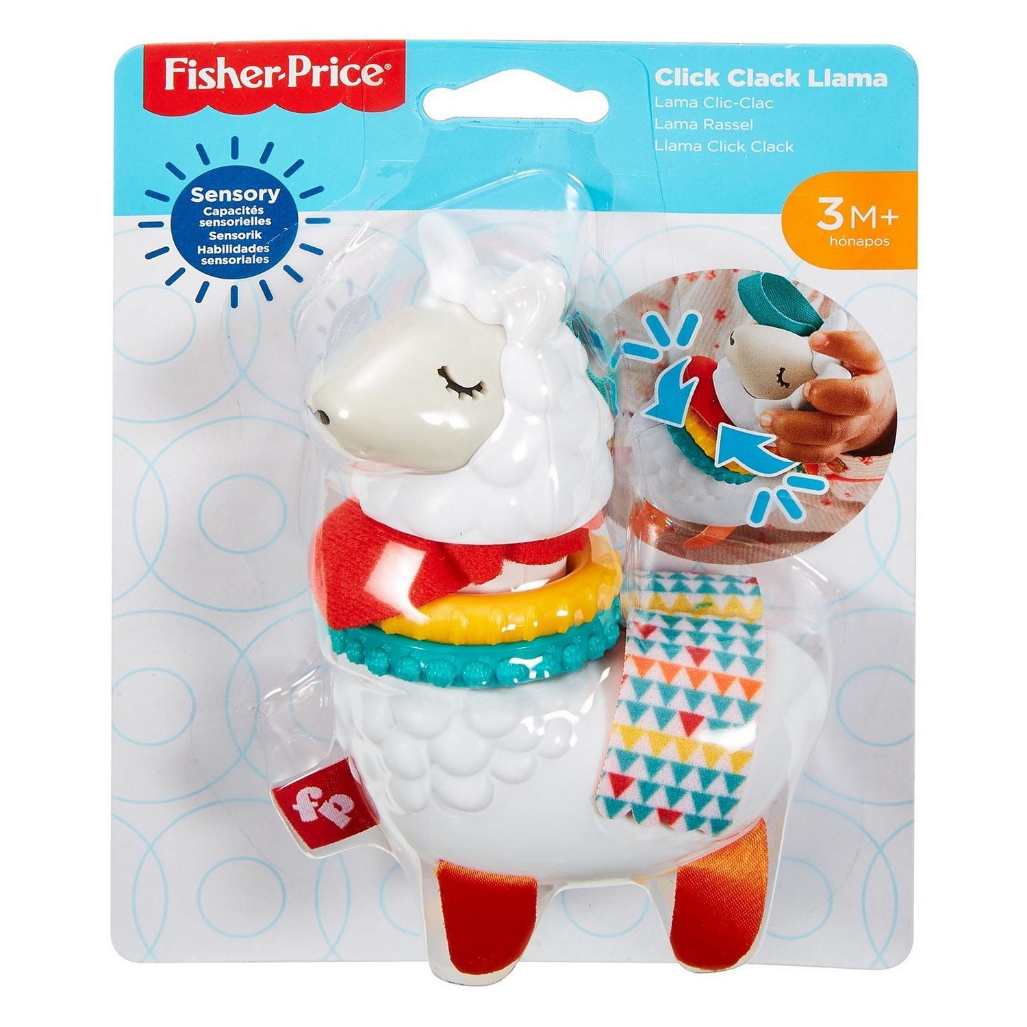 Fisher Price Eğlenceli Arkadaşlar Dişlik ve Çıngıraklar Beyaz
