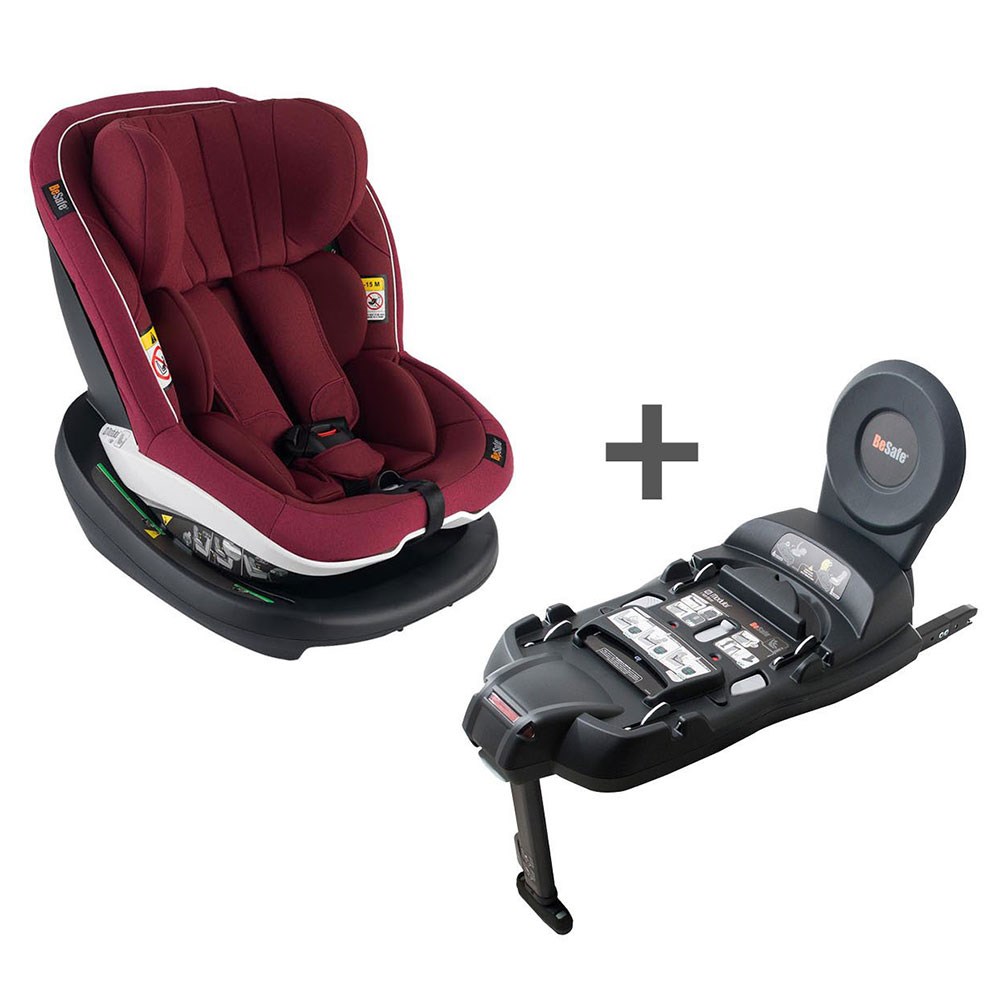 Besafe İzi Modular I-Size Oto Koltuğu + Baza 0-18 Kg Burgundy Melange