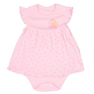 KitiKate Dreams Jakarlı Jile Bebek Body S47455 Pembe