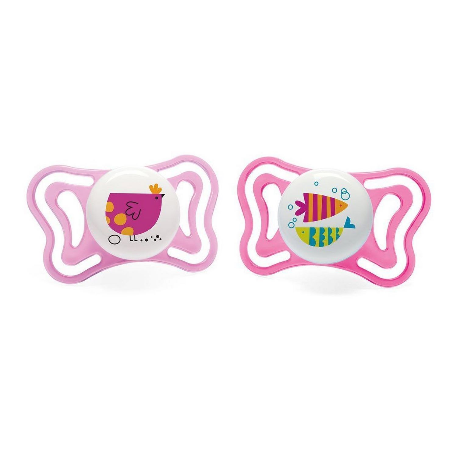 Chicco Physio Light Silikon Emzik 2li 16-36 Ay Pembe