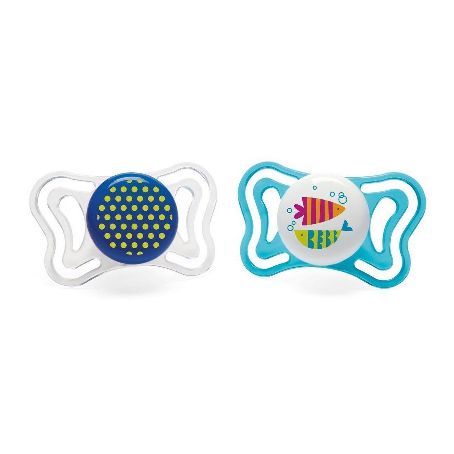 Chicco Physio Light Silikon Emzik 2'li 16-36 Ay Turkuaz
