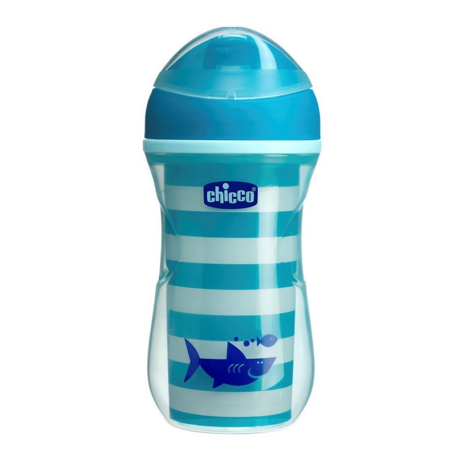 Chicco Yalıtımlı Aktive Bebek Bardağı 14+ Ay Mavi