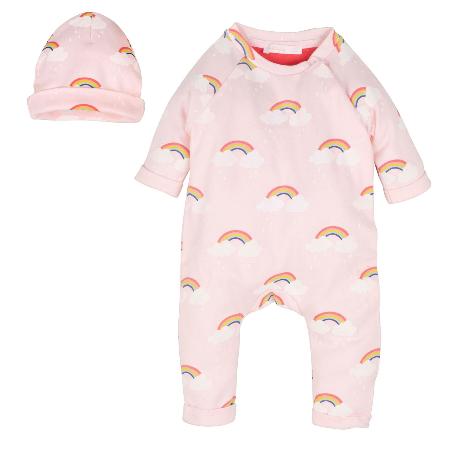 İdil Baby Bebek Tulum Takımı 13663 Somon