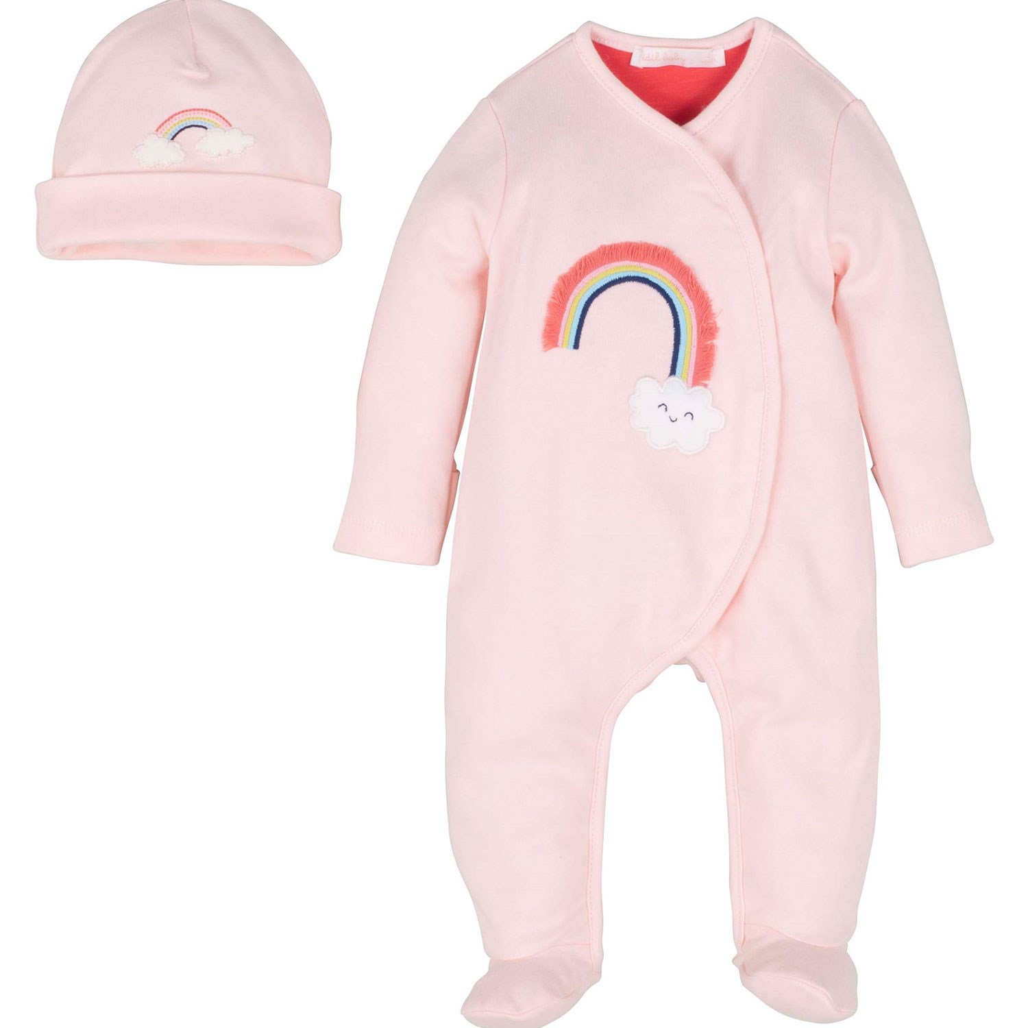 İdil Baby Bebek Tulum Takımı 13664 Somon
