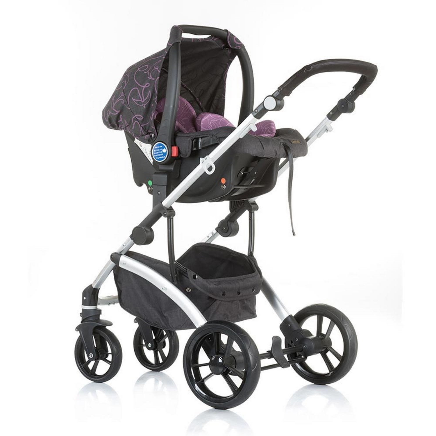 Chipolino Malta 2in1 Travel Sistem Bebek Arabası Amethyst