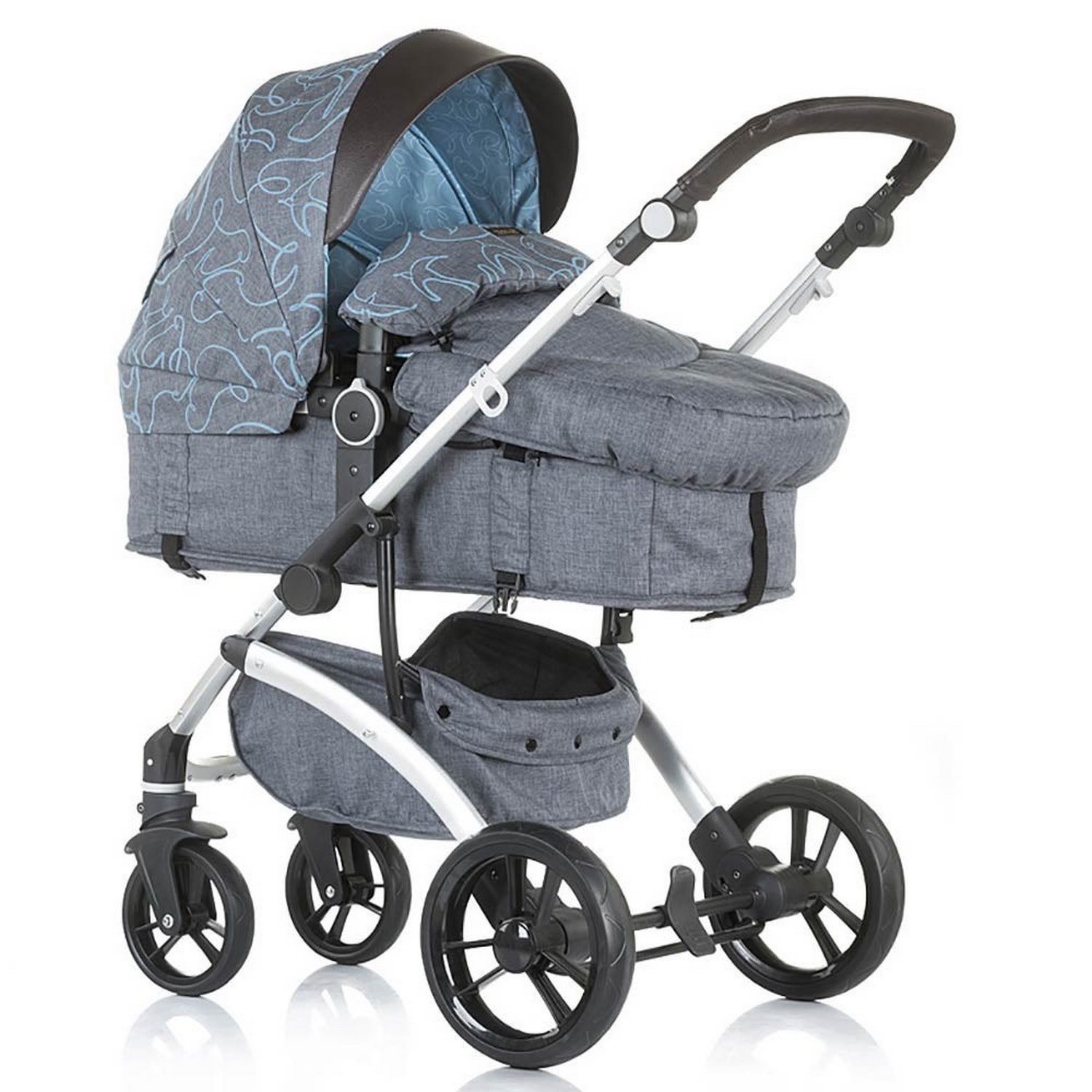 Chipolino Malta 2in1 Travel Sistem Bebek Arabası Sky Blue