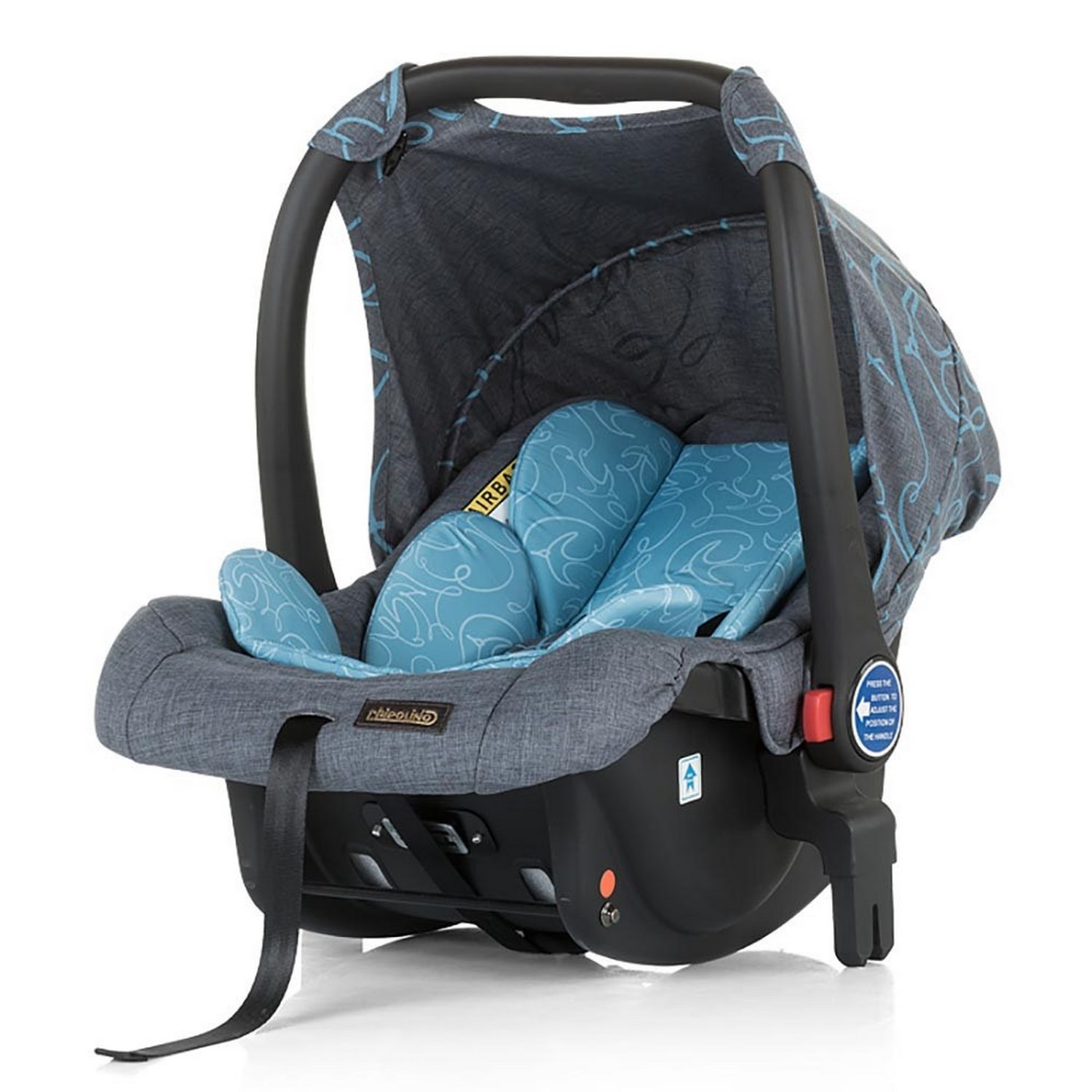 Chipolino Malta 2in1 Travel Sistem Bebek Arabası Sky Blue