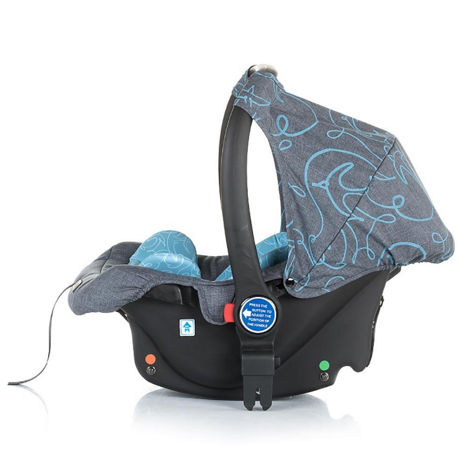 Chipolino Malta 2in1 Travel Sistem Bebek Arabası Sky Blue