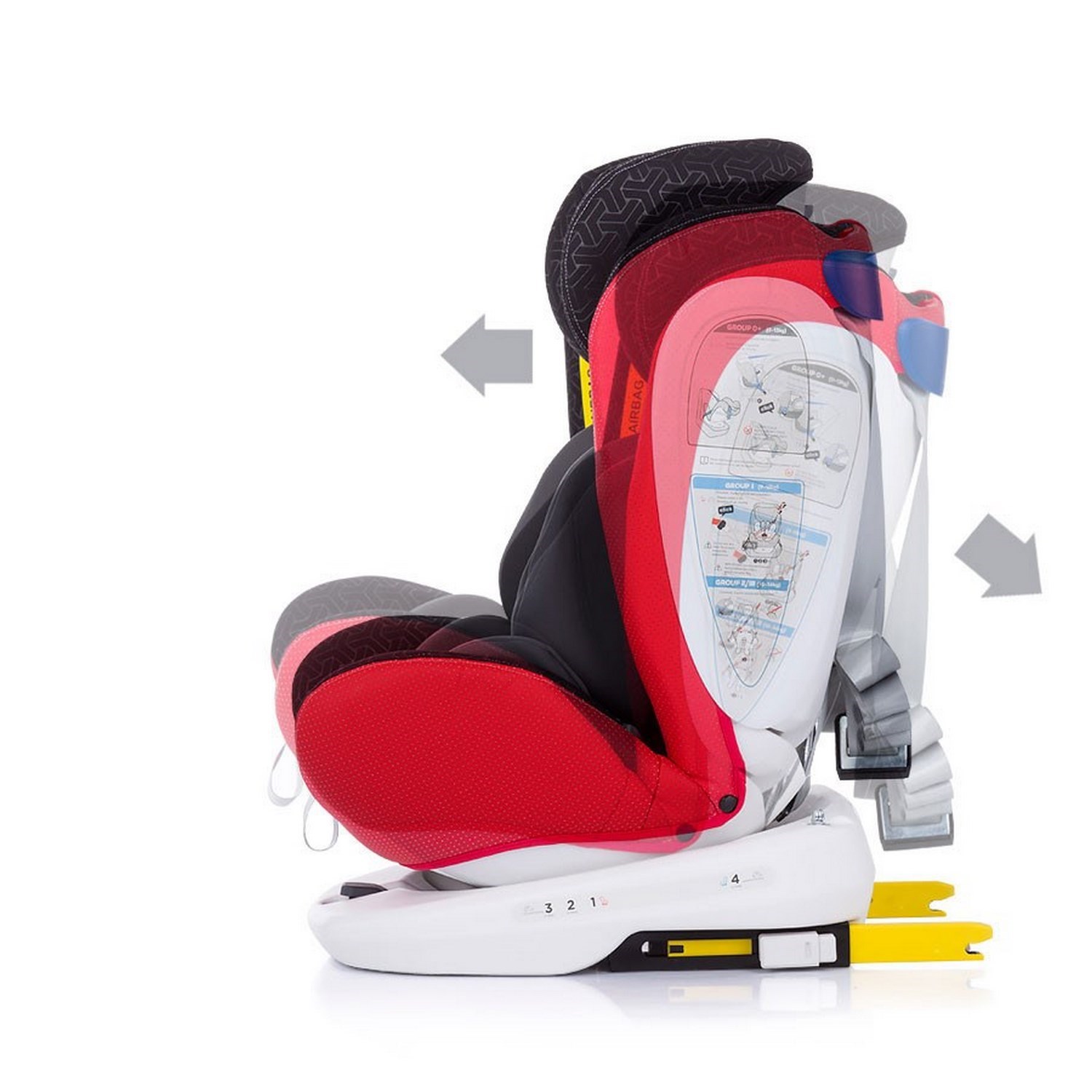 Chipolino Tourneo İsofixli Oto Koltuğu 0-36 Kg Paris
