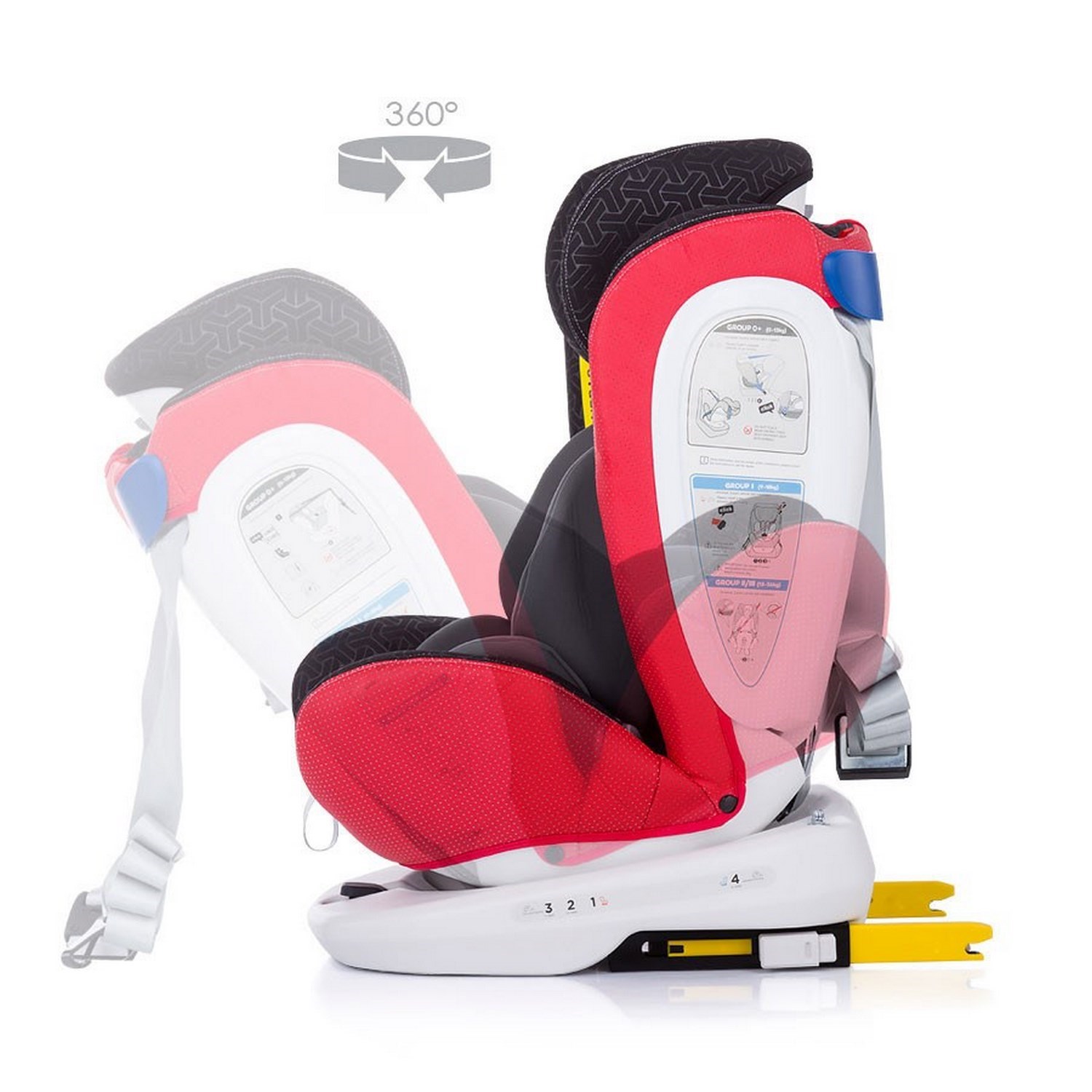 Chipolino Tourneo İsofixli Oto Koltuğu 0-36 Kg Paris