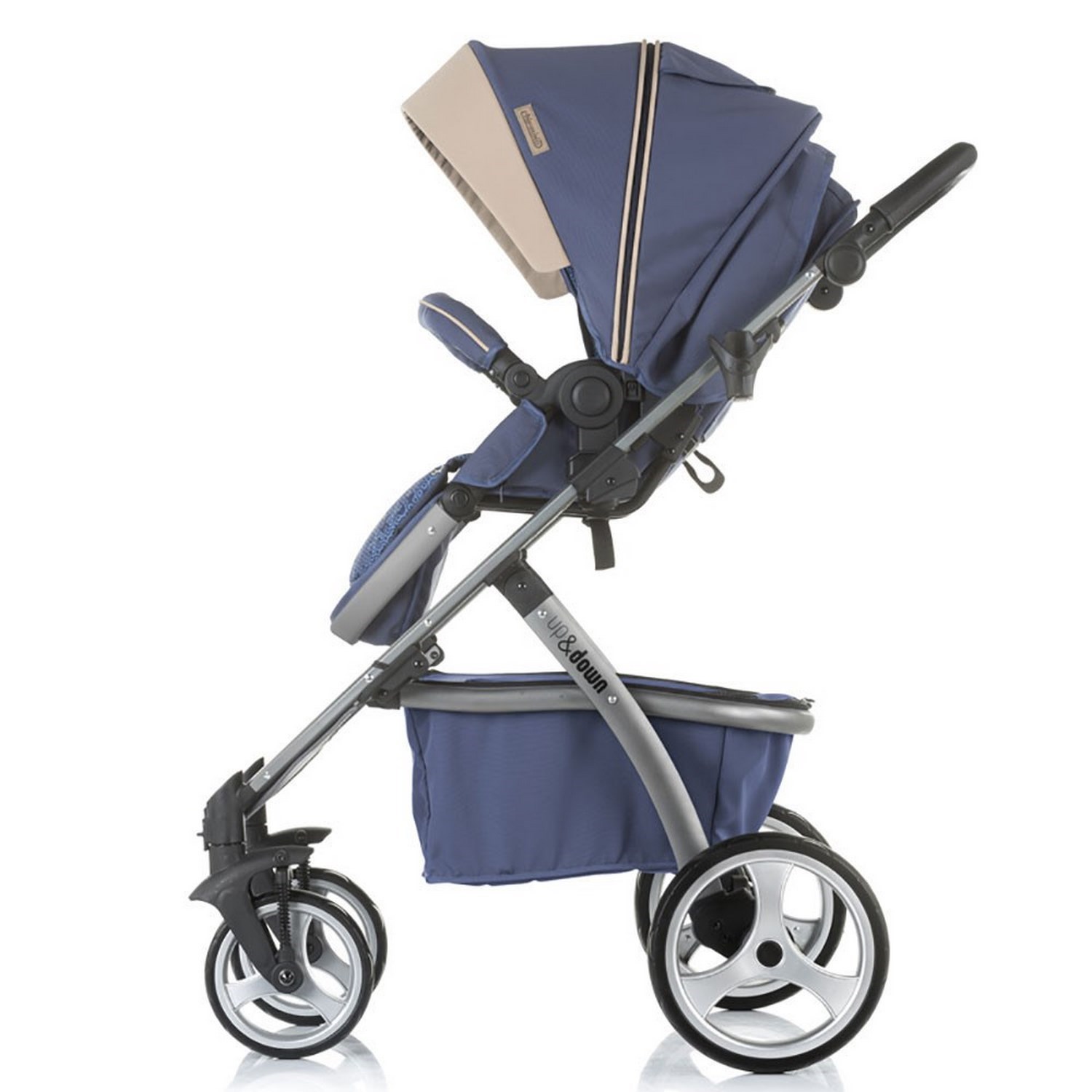 Chipolino Up & Down 2in1 Travel Sistem Bebek Arabası Marine Blue