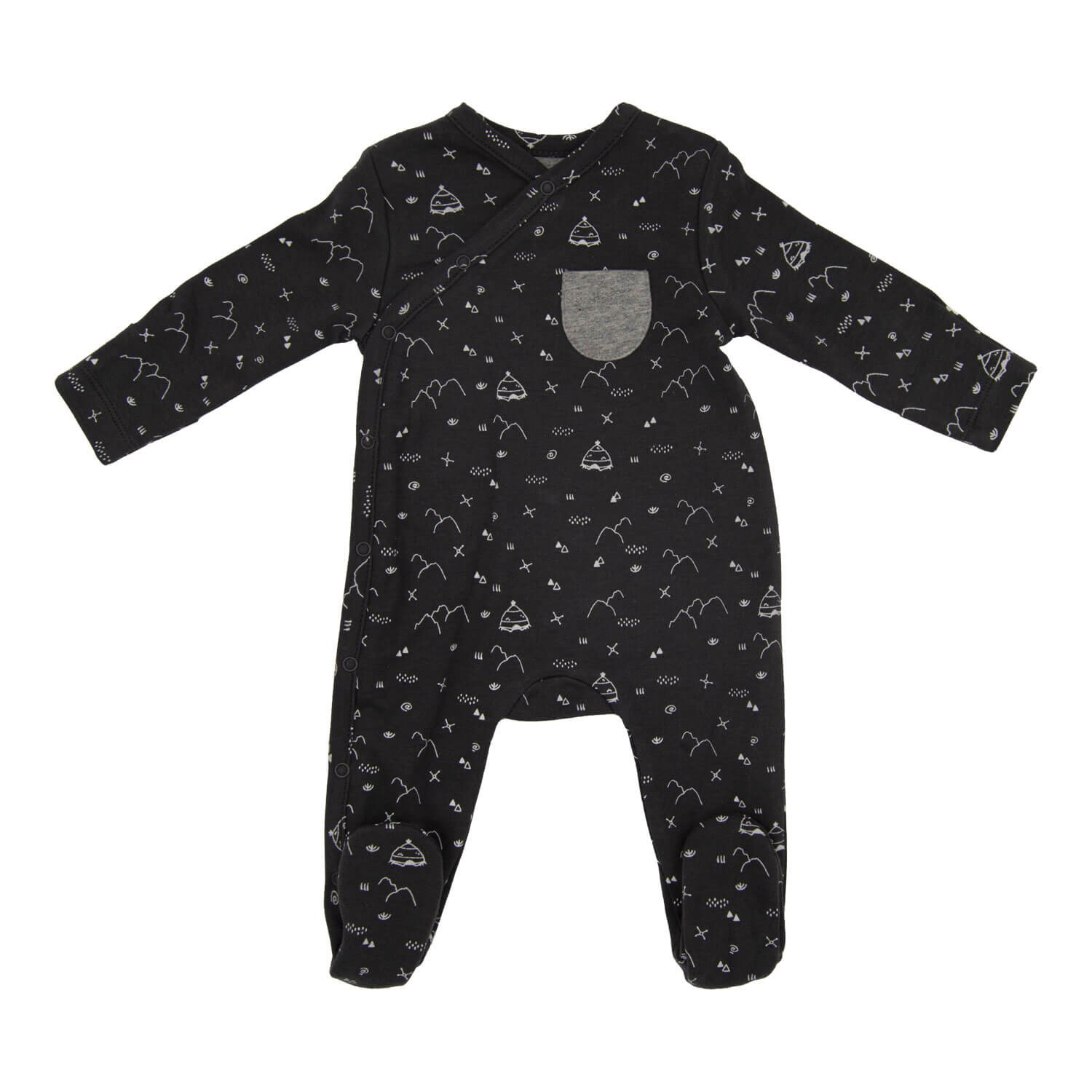 İdil Baby Bebek Tulumu 13674 Antrasit