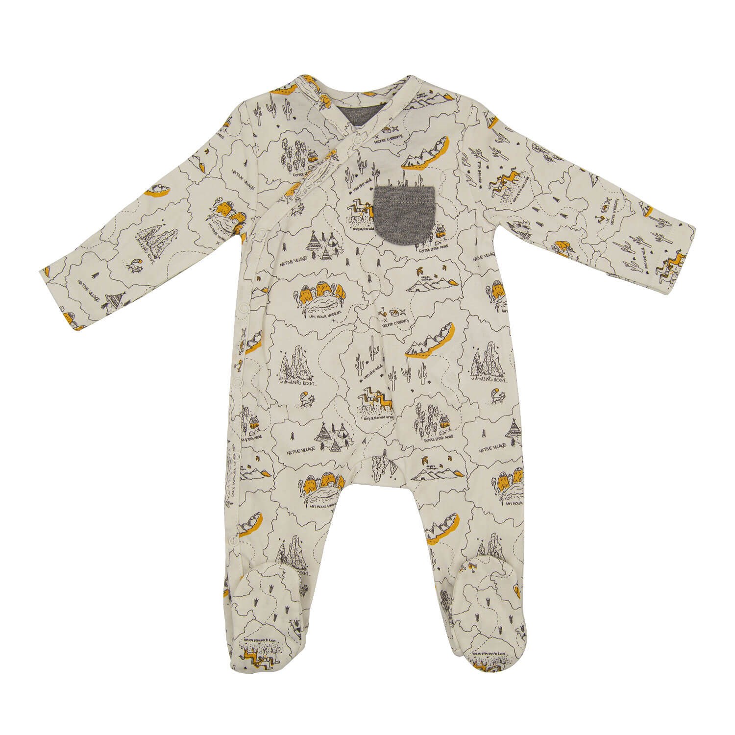 İdil Baby Bebek Tulumu 13674 Baskılı