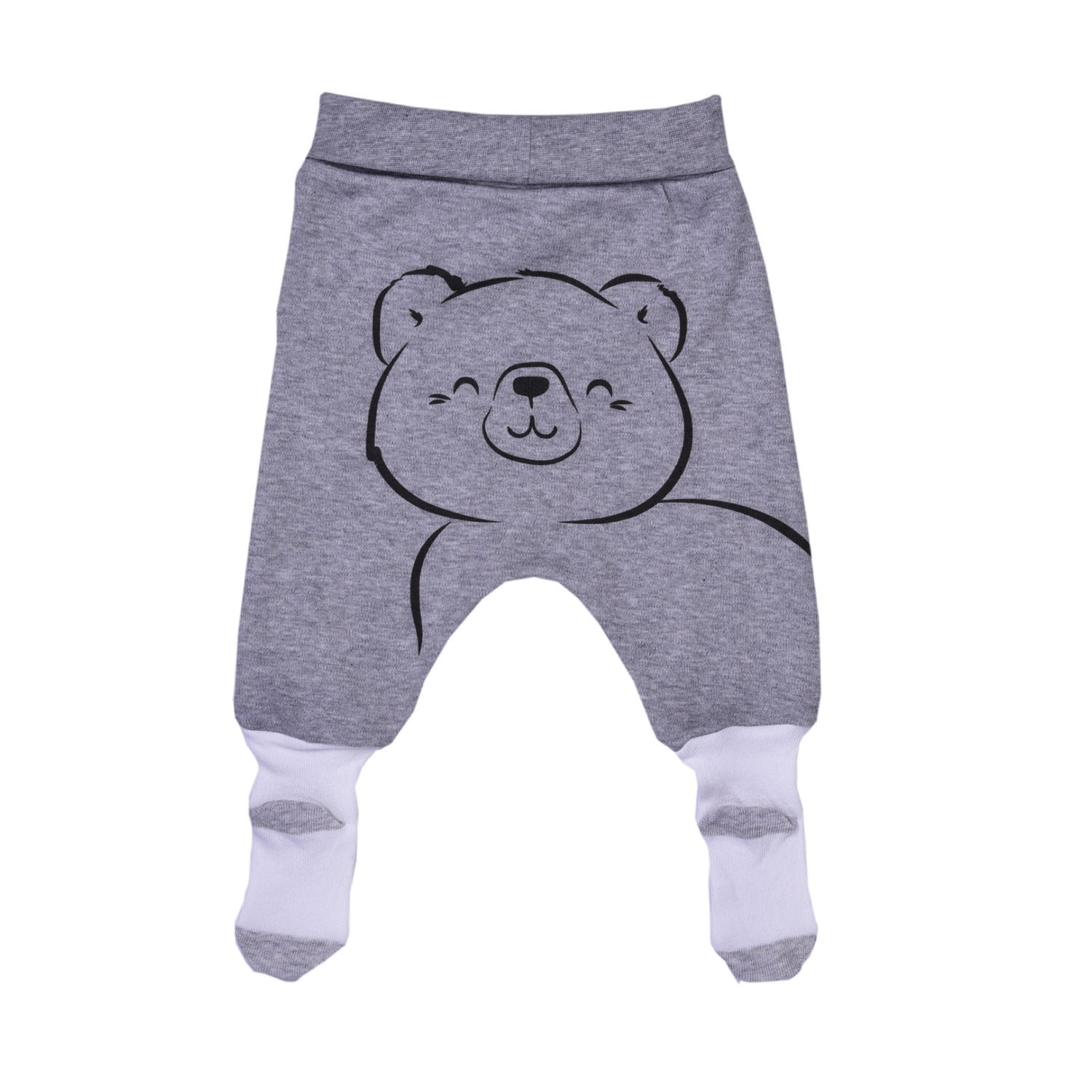 Kitikate Active Friends Bebek Şalvar Çoraptolon S82395 Gri