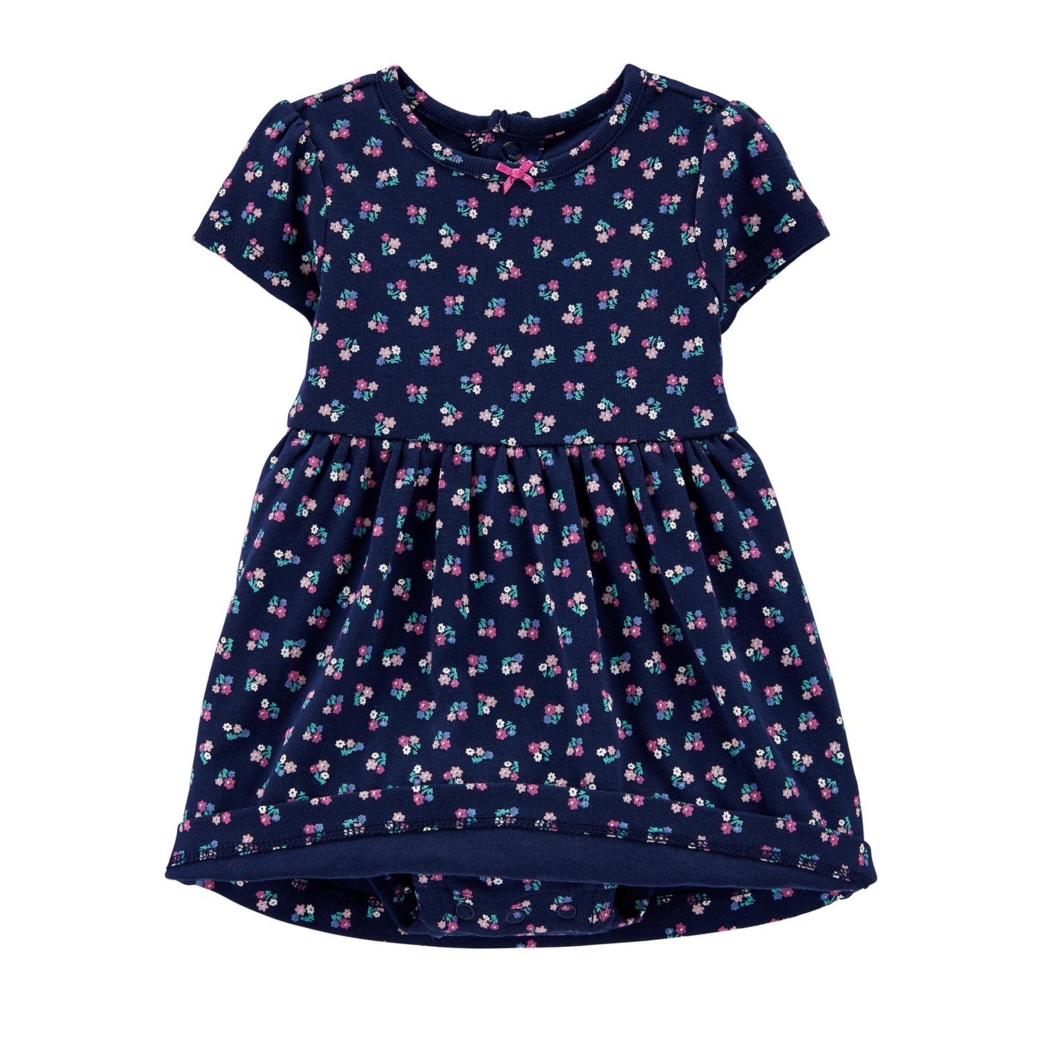 Carter's Layette 2'li Bebek Elbisesi Lacivert-Pembe