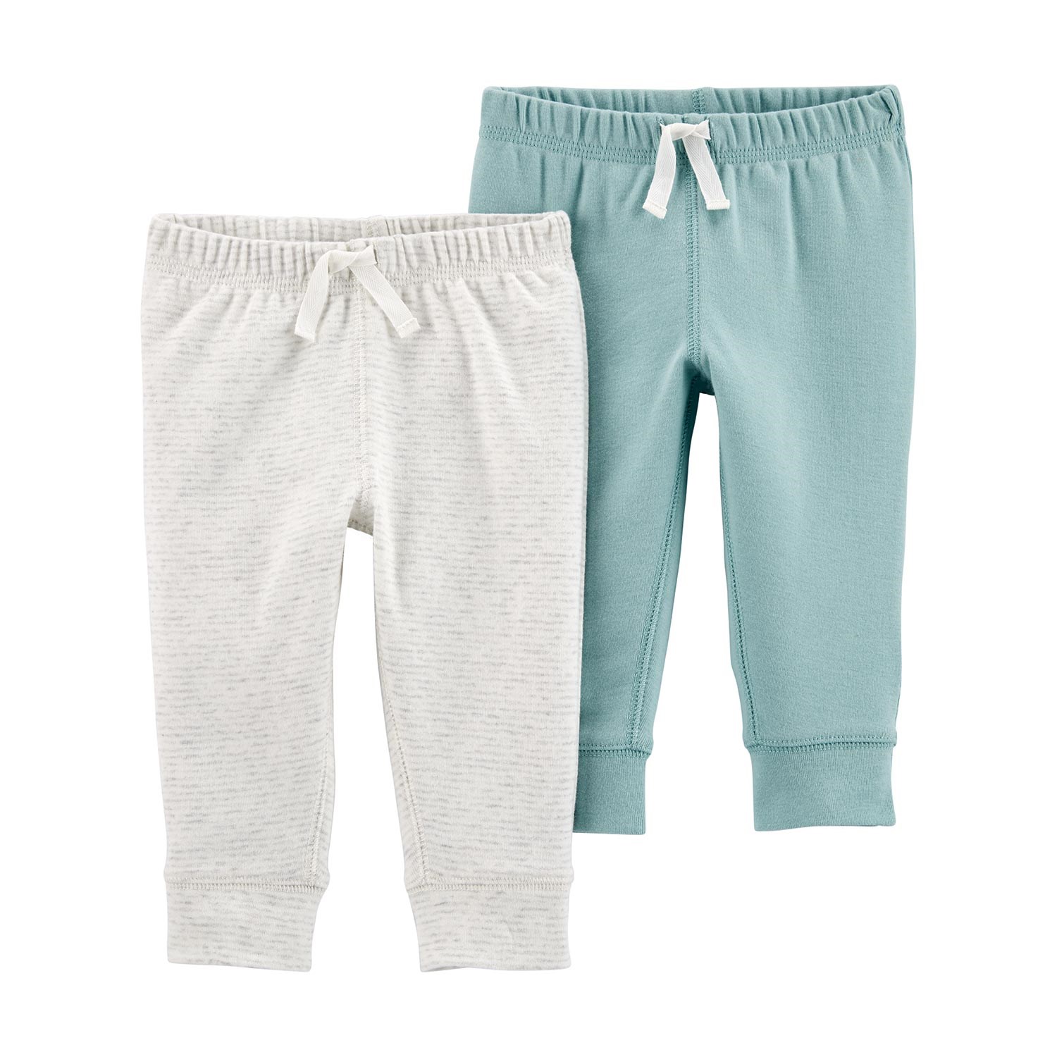 Carter's 2'li Bebek Pantolonu Beyaz-Mavi