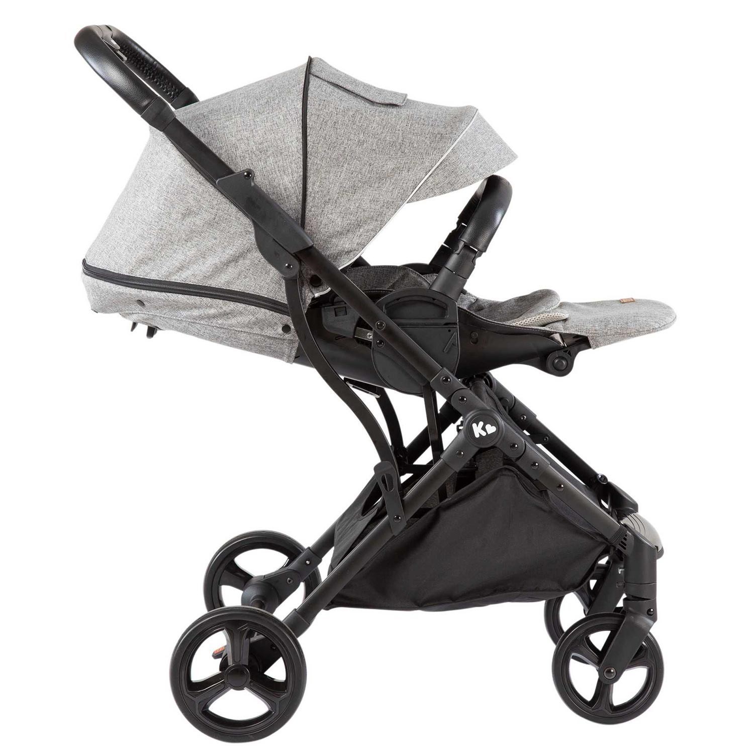 Kraft Lima Travel Sistem Bebek Arabası Dark Grey