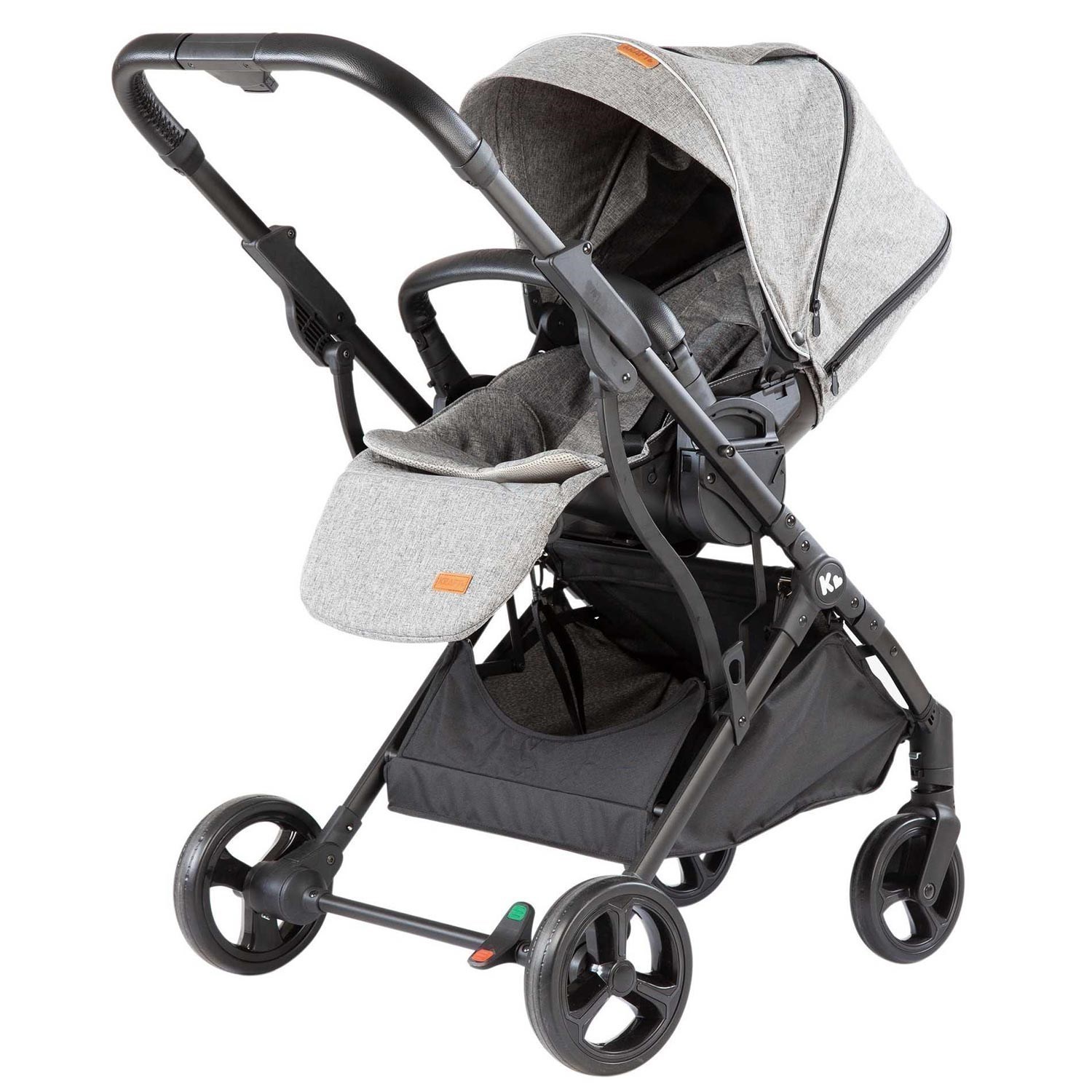 Kraft Lima Travel Sistem Bebek Arabası Dark Grey